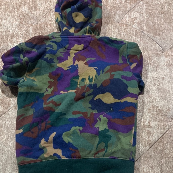 Polo by Ralph Lauren Kids Multicolor Camo Hoodie - Picture 6 of 6